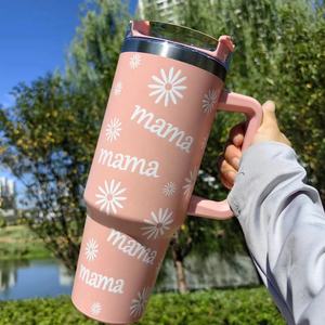 รองเท้าม้า22สีแบบกำหนดเองรองเท้าบูทคาวบอยตะวันตกทัมเบลอร์สแตนเลส40ออนซ์แก้วน้ำลายแม่ดอกไม้ฮาโลวีน - Product Image 3