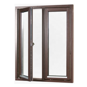 Thiết Kế Mới Cửa Sổ Nhôm Chống Thấm Nước Với Cửa Sổ Điều Chỉnh Bằng Tay - Product Image 2