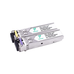 ตัวรับส่งสัญญาณ STM-1 155M SFP BiDi 60กม. อีเธอร์เน็ตอย่างรวดเร็วไฟเบอร์ออปติก LC Simplex Tx1490/Rx1550nm ใช้งานได้ - Product Image 1