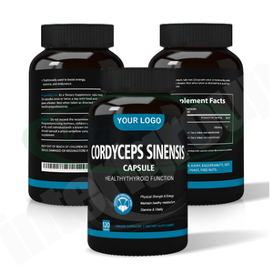 Vitaspring Oem Kruidensupplement <span class=keywords><strong>Cordyceps</strong></span> Sinensis Paddestoel Extract <span class=keywords><strong>Cordyceps</strong></span> Sinensis Extract <span class=keywords><strong>Capsule</strong></span> - Product Image 1