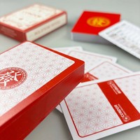 Cartes à jouer de poker CONDOR Texas, papier durable, finition lisse, imperméable, logo personnalisé, utilisation familiale, boîte en papier écologique, personnalisable