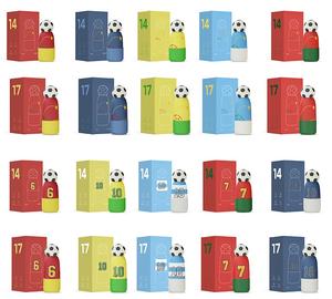 Bouteille d'eau de football de haute qualité pour enfants, motif animal de dessin animé mignon, tasse d'extérieur pour enfants avec base antidérapante en silicone - Product Image 5