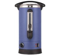 Urne à café commerciale en acier inoxydable de 100 tasses, distributeur de boissons chaudes à double paroi pour la restauration