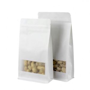 Sacs d'emballage alimentaire en plastique personnalisés avec logo, refermables, pour snacks, 14x24cm, vente en gros, pack promotionnel - Product Image 2