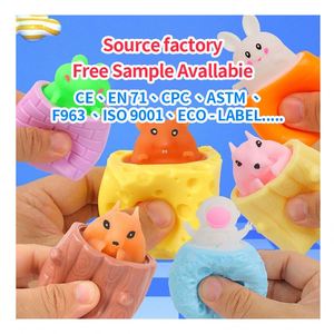 Ensemble de 6 jouets sensoriels anti-stress en silicone souple dinosaures Kawaii de haute qualité pour enfants, récompenses pour la salle de classe - Product Image 5