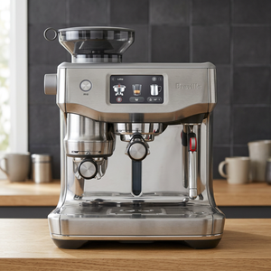 Máquina de Espresso Industrial de Acero Inoxidable Cepillado con Molinillo de Café y Pantalla Táctil, Equipo de Preparación de Café, Soporte OEM/OBM, 3 Años de Garantía en EE. UU. - Product Image 3