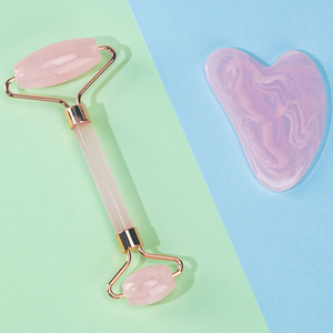 ชุดลูกกลิ้งนวดหน้าทำจากเรซิน & อัลลอยด์เป็นมิตรกับสิ่งแวดล้อมพร้อมฟังก์ชันดนตรีสำหรับนวดตัวและใบหน้าผลิตภัณฑ์ดูแลผิวสปาที่บ้าน - Product Image 4