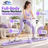 Appareil de ski à résistance à l'air pour l'amincissement des jambes et le renforcement des muscles du plancher pelvien, pliable, en plastique, à entraînement mécanique, HD