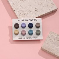 4 pièces/ensemble Épingles à hijab magnétiques Accessoires pour femmes pour toutes les saisons Épingles à hijab magnétiques antidérapantes pour femmes Écharpe