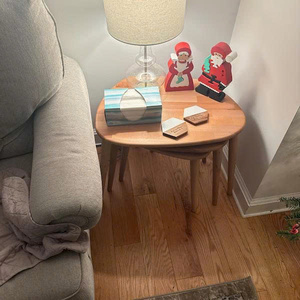 Ensemble de tables basses gigognes en bois de hêtre massif - Design scandinave moderne, design minimaliste, meubles de salon - Product Image 4