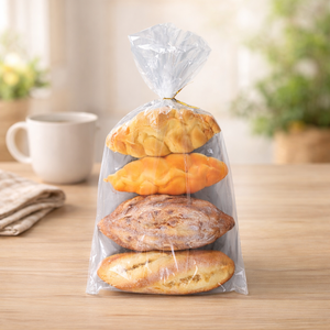 <span class=keywords><strong>Bolsas</strong></span> <span class=keywords><strong>de</strong></span> Polietileno Transparente <span class=keywords><strong>para</strong></span> Pan, 45.7x61cm, 19 micras, Reutilizables, <span class=keywords><strong>para</strong></span> Empacar Pan <span class=keywords><strong>de</strong></span> Panadería, <span class=keywords><strong>Bolsas</strong></span> <span class=keywords><strong>para</strong></span> Guardar Pan Casero - Product Image 1