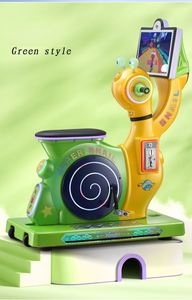 Máquina de Juego Eléctrica para Niños que Funciona con Monedas, Juego Interactivo para Padres e Hijos, Juego de Bicicleta Caracol - Product Image 2