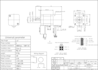 Moteur pas à pas hybride Nema 17 à boucle fermée 2 phases Kaifull 42mm 1.8° 2.0A 0.62Nm DC 24V KST-42D30-EA-0014 avec encodeur absolu