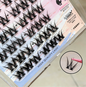 कस्टम आधा बैंड स्पष्ट सिंथेटिक fox mink पलक 15 मिमी पुनः प्रयोज्य 3 डी प्रभाव क्रूरता मुक्त बॉक्स पैकेजिंग प्राकृतिक झूठी पलक - Product Image 3