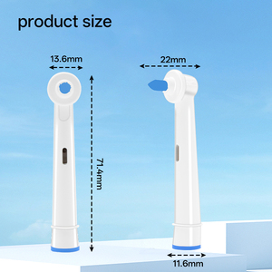 Têtes de rechange pour brosse interdentaire électrique <span class=keywords><strong>Oral</strong></span> <span class=keywords><strong>B</strong></span>, poils en nylon doux, pour adultes, orthodontie, recharge - Product Image 5