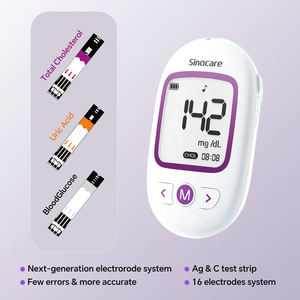 <span class=keywords><strong>Medidor</strong></span> <span class=keywords><strong>de</strong></span> Glucosa en Sangre Eléctrico Automático 3 en 1, Monitor <span class=keywords><strong>de</strong></span> Azúcar en Sangre para Diabetes, <span class=keywords><strong>Colesterol</strong></span> Total, Ácido Úrico, Certificado CE, 1 Año <span class=keywords><strong>de</strong></span> Garantía - Product Image 3