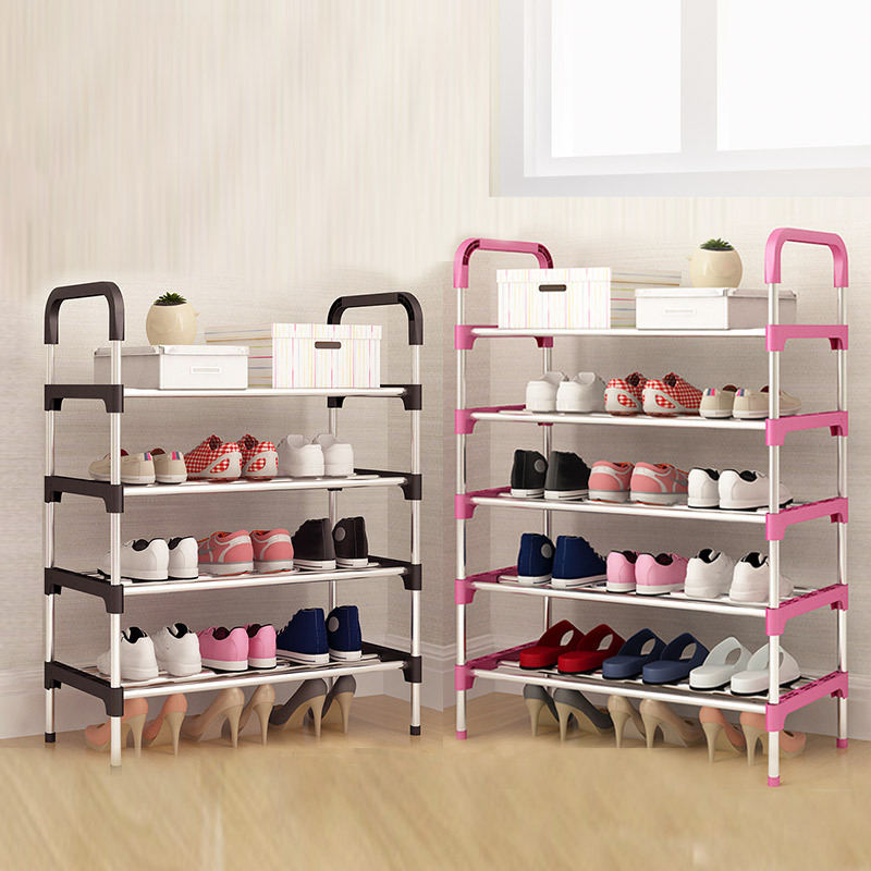 Low Price Promotion Simple Metal Shoe Rack Multi-layer Storage