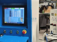 Línea de Soldadura y Limpieza Automática CNC para Marcos de Ventanas de PVC/UPVC de Cuatro Esquinas, Controlada por PLC, Motorizada, Nueva