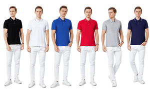 Polos 100% algodón de alta calidad para hombres, polos para hombres, elegantes Camisetas De Golf bordadas personalizadas para hombres, Dri Fit <span class=keywords><strong>Polo</strong></span> - Product Image 2