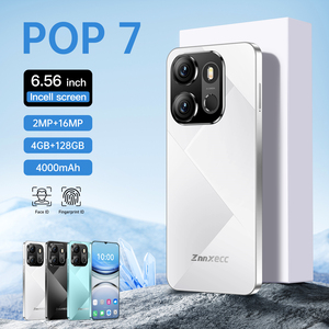ZNNXECC POP7 Teléfono con certificación Google de ocho núcleos y pantalla grande, 4GB+128GB, doble tarjeta SIM, doble modo de espera, exclusivo para minoristas en línea - Product Image 4
