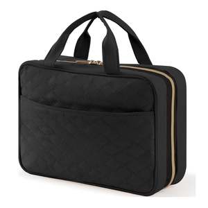Neceser Colgante con Múltiples Compartimentos Organizados, Impermeable, Fácil de Limpiar, Bolsa de Maquillaje Portátil, Artículos Esenciales de Viaje - Product Image 1