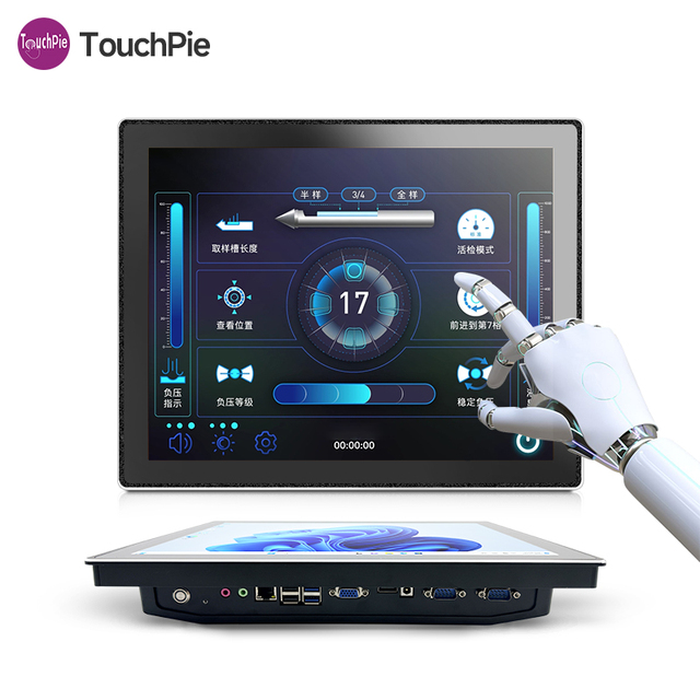 15 Inch 17 Inch 21.5 Inch Industrial Touch Screen Monitor All in One PC with RK3576/ RK3588 Android OS or X86 Windows Ubuntu OS
