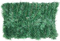 Yiwu Futian Markt Direktverkauf 270cm 9 Fuß Grüne PVC-Weihnachtsgirlande Großes Kiefernnadel-Design für Heim- und Feiertagsdekoration
