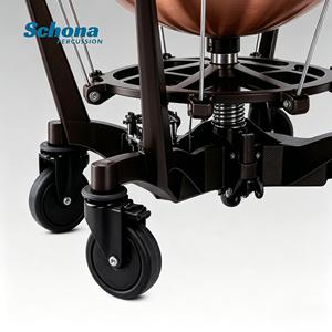 <span class=keywords><strong>Timbales</strong></span> de Marcha de 20-32 Pulgadas, <span class=keywords><strong>Timbales</strong></span> de Cobre con Pedal Hidráulico, Ruedas Grandes y Soporte de Aluminio - Product Image 5
