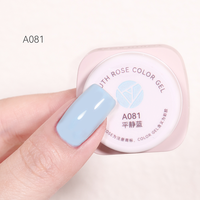 Ensemble de vernis à ongles UV en gel couleur 5g, série Youth Rose Blue, professionnel, luxe, pour artistes ongulaires, distributeur, vente en gros, fournitures de vernis à ongles en gel