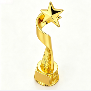 Nuovo Trofeo in Resina Artigianale a Forma di Stella a Cinque Punte per Competizioni di Canto, Danza, Discorso e Calligrafia - Product Image 5