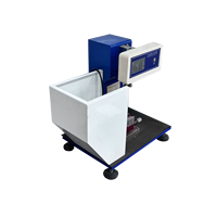 Testeur d'impact à écran tactile ZS-409 Zhuosheng Simply Supported Beam avec matériaux PP/PE, alimentation électrique, garantie 1 an