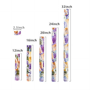 Cañón de confeti de relleno de papel personalizado de 12-36 pulgadas Euro dinero <span class=keywords><strong>dólar</strong></span> boda FIESTA DE Halloween Popper Prop <span class=keywords><strong>moneda</strong></span> - Product Image 1
