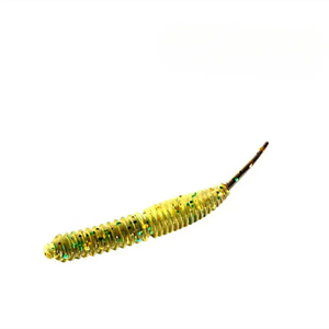 <strong>Black</strong> Plastic Pit Bass Mandarin Fish Lure Needle Tail Soft Worm Bait for Night Fishing <strong>Trolling</strong> and Root Baiting - Product Image 6