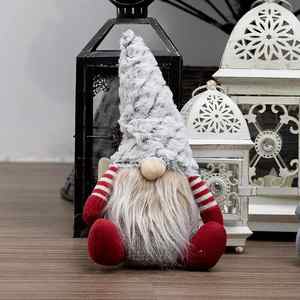 Adornos para muñecas Decoraciones navideñas Rudolph Doll Adornos Ventana Sin rostro Goblin Props Decoración navideña - Product Image 2