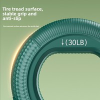 Anneau de préhension en silicone écologique de qualité supérieure, renforceur de doigts réglable 20-80 LB pour le renforcement musculaire