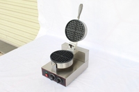 Gaufrier électrique 220V, sans bâton, tête unique, commercial, de haute qualité, pour belgique, prix d'usine, nouveau