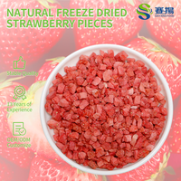 Hete Aanbieding Gedroogde Aardbeien 100% Natuurlijk Gedroogde Aardbeien Snacks Groothandel Gedroogde Aardbeienkruimels