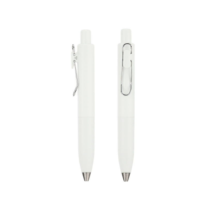 white rod with black core