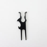 Outil de golf multifonctionnel SY, clip et support à cigares portables avec ouvre-bouteille et outil de réparation de divots, accessoire magnétique pour chariot de golf