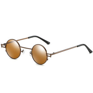 <span class=keywords><strong>2022</strong></span> gafas <span class=keywords><strong>de</strong></span> sol polarizadas Unisex UV400 <span class=keywords><strong>lentes</strong></span> <span class=keywords><strong>de</strong></span> espejo logotipo personalizado <span class=keywords><strong>de</strong></span> alta calidad estilo Hippie Steampunk amarillo degradado PC - Product Image 5