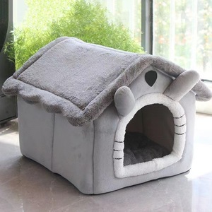 Dreamy Starry Sky Pet <b>House</b> Folding Winter Warm Dog <b>Bed</b> For Small Dogs - Product Image 2