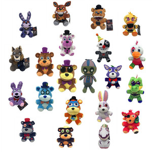 Nouvelle peluche Fnaf <span class=keywords><strong>Five</strong></span> Nights <span class=keywords><strong>at</strong></span> <span class=keywords><strong>Freddy</strong></span> Bunny Fox, jouet en peluche d'<span class=keywords><strong>anime</strong></span> - Product Image 1