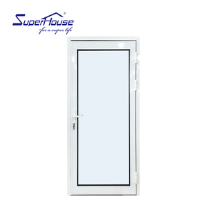 Puertas de entrada exterior de cristal de aluminio personalizadas de Superhouse <span class=keywords><strong>Hotel</strong></span> moderno con puerta abatible certificada NFRC <span class=keywords><strong>NOA</strong></span> - Product Image 2