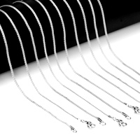 Pvd chaîne de collier en acier inoxydable rempli d'or 18k personnalisé 2mm x 45cm bijoux accessoire chaîne en maille pour femmes hommes bijoux