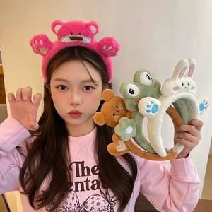 Wholesale Plush Cute Animal Hair <strong>Headband</strong> Party Casual Home <strong>Ladies</strong> <strong>Headband</strong> - Product Image 1