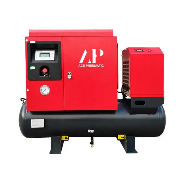 Aceair Rotary Screw Air Compressor 4.5kw Compressors air Machine 3.7kw air Compressor Screw