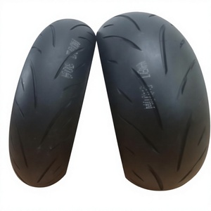 Pneus de piste et de Gymkhana ZR17, pneus radiaux à profil lisse, haute adhérence, pour motos Supersport de 250cc à 1000cc - Product Image 1