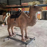 Camelion animatronique réaliste grandeur nature de haute qualité pour la promenade