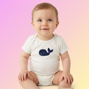 Ropa de bebé de algodón orgánico para compras en línea, ropa de bebé de algodón de color liso, peleles de bambú para bebé, pelele de manga corta para bebé - Product Image 1