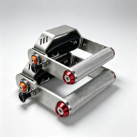 Poignées de Résistance Portables en Acier Inoxydable Robustes de Haute Qualité pour Bandes de Résistance, Accessoires d'Entraînement de Traction et Équipement de Fitness Latéral – Approvisionnement Direct Usine